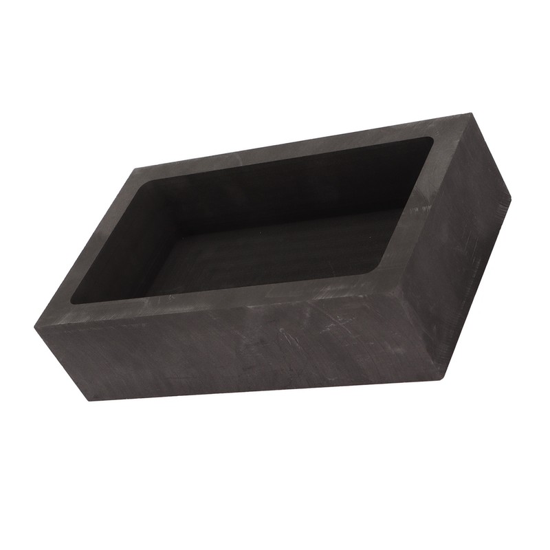 5000g Capacity High Purity Graphite Crucible Metal Refining Mould Ingot