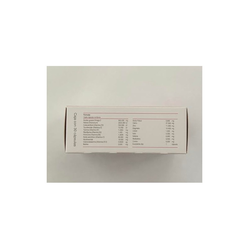 Geadit Vitaminas Prenatales Frmula patentada completa de Vitaminas, Minerales, cido