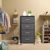 Segawe Fabric Storage Tower with 4 Drawers Tall Chest of