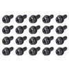 sourcing map M5 x 14mm Carbon Steel Phillips Pan Head