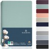 BARBONS Fitted Sheet, 160 x 200 cm, 100% Cotton, Oeko-Tex