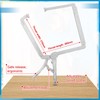 Yexiya 18 Inch Locking C Clamp Large Opening Jaws Locking