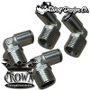 WDCo 1/2 NPT Male to 3/8 PTC 90 Airline Fittings