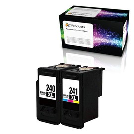 OCProducts Remanufactured Canon PG-240XL and CL-241XL Ink Cartridge Replacement for Canon MG2120 MX532 MG3220 MG3520 MG3620 MX472 Printers (1 Black 1 Color)