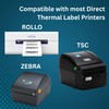 Direct Thermal Barcode Labels – 70mm x 25mm (Approx. 2.7"