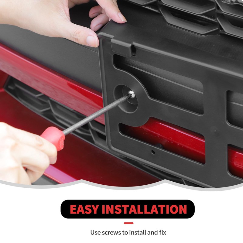 RT-TCZ License Plate Holder Front License Plate Frame Mount Bracket