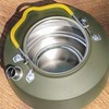1L Outdoors Kettle Heat Resisting Stainless Steel Teapot Portable Camping