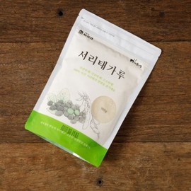Ssalichae 국산  서리태가루 500g  인절미 콩국수 가루 볶음 볶은 검정 검은콩가루 Domestic Frosted Soybean Powder 500g Injeolmi Kongguksu Powder Roasted Black Soybean Powder