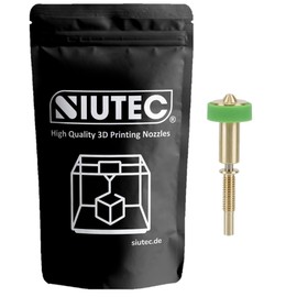 SIUTEC® Premium Revo Integrated Brass Nozzle/Brass Nozzle, 0.25-0.8 mm, for 1.75 mm Filament (0.8 mm)