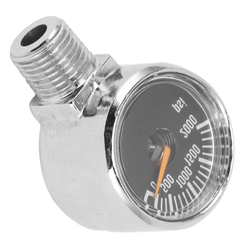 2000psi Pressure Gauge 1/8NPT Mount CO2 Cylinder Filling Pressure Meter