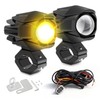CO LIGHT LED Motorcycle Fog Lights 60W 18000LM Driving Auxiliary