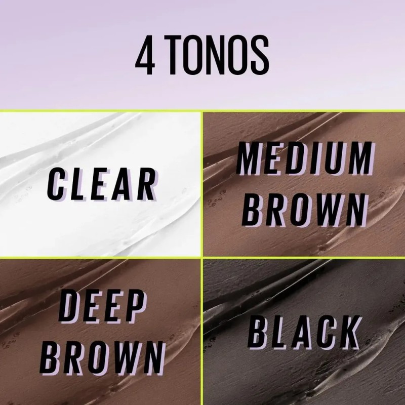Maybelline Gel de cejas SuperLock, Cejas laminadas hasta 24H, 7ml