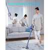 Greenote Cordless Vacuum Cleaner, 21KPa Lightweight Vacuum Cleaner with Wall