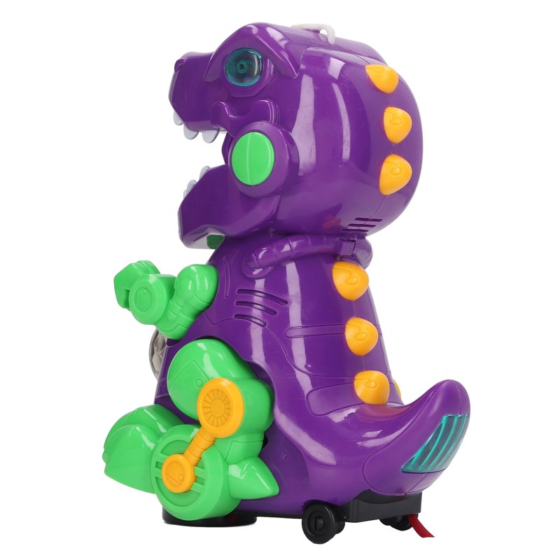 Dinosaur Bubble Machine Electric Universal Light Sound Automatic Bubble Dinosaur