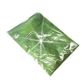 【Piece of peace product】 Rainbow flake holographic glitter easy to use for custom paint, gel nails, etc. 0.2mm (Rainbow Lime)