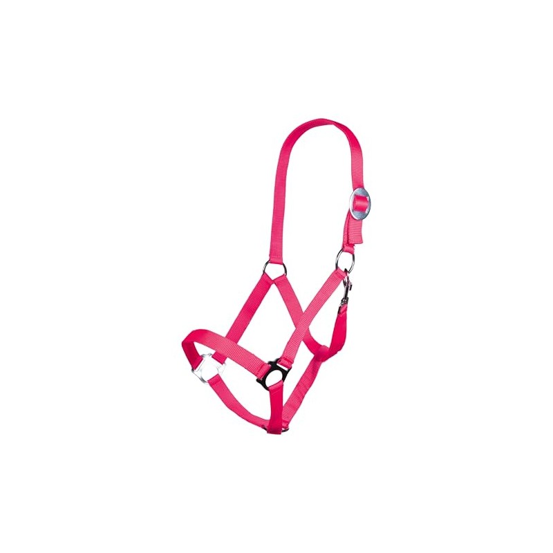 HKM Headcollar Stars Economy Softice Neon Pink Pony