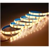 Tesfish 12V LED Strip, 2M SMD 5630 Warm White 3000K
