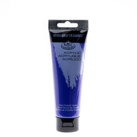 Essentials 4 Oz Acrylic Paint Color: Dark Cobalt Violet