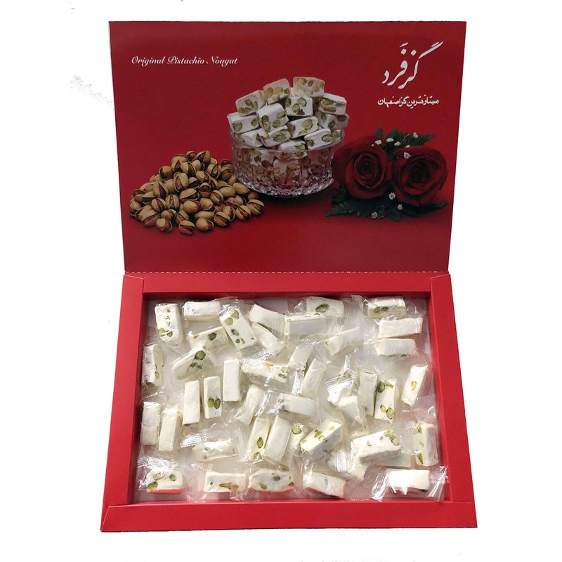 Original Persian Nougat (Gaz/Gas) In 1lb (16oz) (454g) Box