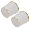 2PCS Fabric Lampshade European Style Lamp Shade for E14 Screw