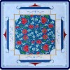Hand-Painted Modern Non-Slip Noise Reduction Polyester Mahjong Mat with Custom