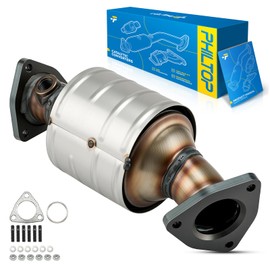 PHILTOP Catalytic Converter Kit Compatible with Nissan 1999-2004 Frontier 3.3L, 2000-2004 Xterra 3.3L Catalytic Converter for 16502, 641244, 40851, 24380,49997, 93223, 49478 (EPA Compliant)