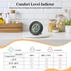 Thlevel Hygrometer Thermometer Humidity Meter Digital with Comfort Levels Indicator