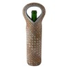 Wine Bodies Insulated Neoprene Bottle Tote Bag Featuring Woven Pattern