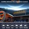 Somaer Wireless 6 Gang Switch Panel,Multifunction Remote Control Offroad Light