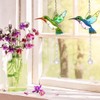 Hummingbird Suncatcher, Crystal Suncatchers Window Hanging Ornament for Outdoor Indoor