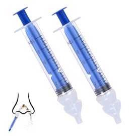 Nasendusche Wiederverwendbare Nasenreiniger 10ml Nasenspülung Tragbares Nasenreinigungs Sicherer und Komfortabel 2 Stück