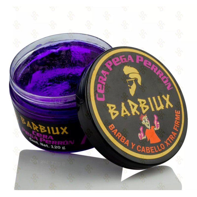 Barbiux Kit 3 Cera Para Cabello Barba Hombre Fijacion Crecimiento