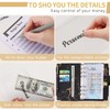 Budget Binder with Cash Envelopes A6 PU Leather Money Saving