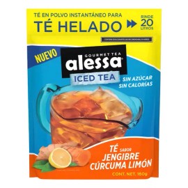 Té Helado Alessa Jengibre Cúrcuma Limón 160 G