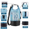 Pimoys Dry Bag Waterproof for Men Women, 10L Lightweight Roll