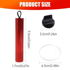 Compact Portable Seat Belt Cutter Emergency Hammer, Multi-Purpose Glass Breaker Car Essentials, Durable Red Car Safety Hammer, Car Safety Emergency Hammer Car, Emergency Hammerdex for Land and