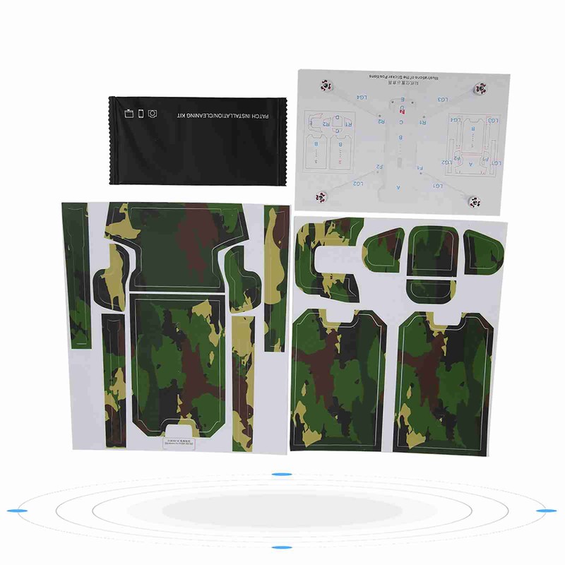 RC Drone Accessories Waterproof Removable PVC Sticker Protector for XIAOMI
