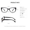 OCCI CHIARI Reading Glasses for Women Cat Eye Black Reader