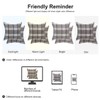 sourcing map Set of 2 Buffalo Check Plaid Throw Pillow
