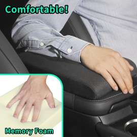 Timorn Car Center Console Cover: Memory Foam Car Armrest Cushion & Arm Rest Covering Car & Middle Console Covers & Car Armrest Cover & Center Console Cushion for Truck | Auto | SUV
