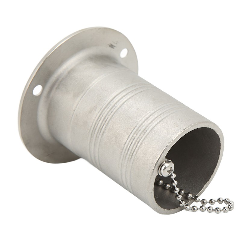 Boat Filler Right Angle Clamshell 316 Stainless Steel Hardware for
