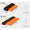 [With Lock] Molded Gauge 9.8 inches (250 mm), Contour Gauge