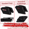 WOWTK Hard Saddlebag Rubber Grommets & Support Cushions Mounts for