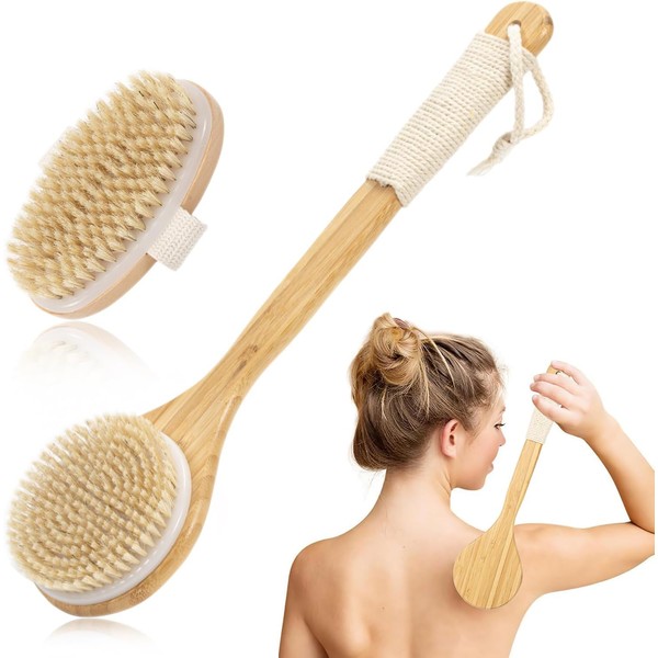 3Pcs Dry Brushing Body Brush