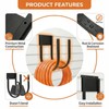2 Pack Slat Wall Hose Hanger, Heavy Duty Metal Hose