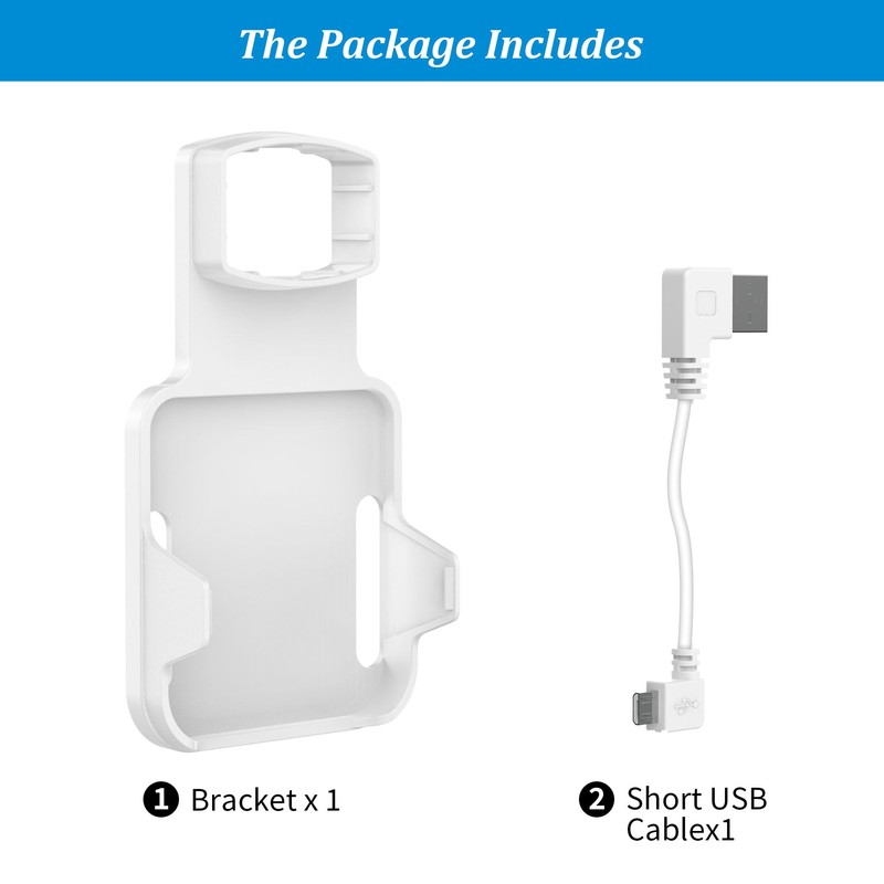 PlusAcc Plug Wall Mount for Blink Sync Module 2 -