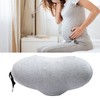 Lumbar Support Pillow Cotton Memory Foam Ergonomic Curve Fit Spinal