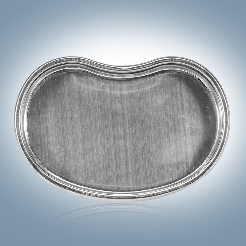 Tray, Reusable Portable Stainless Steel Tray Flat Tool for Supplies,