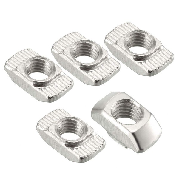 uxcell T-Nuts with M8 Screws, Carbon Steel Material, 40 Series,