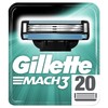 Gillette Mach3 razor blades for men, 20 pieces